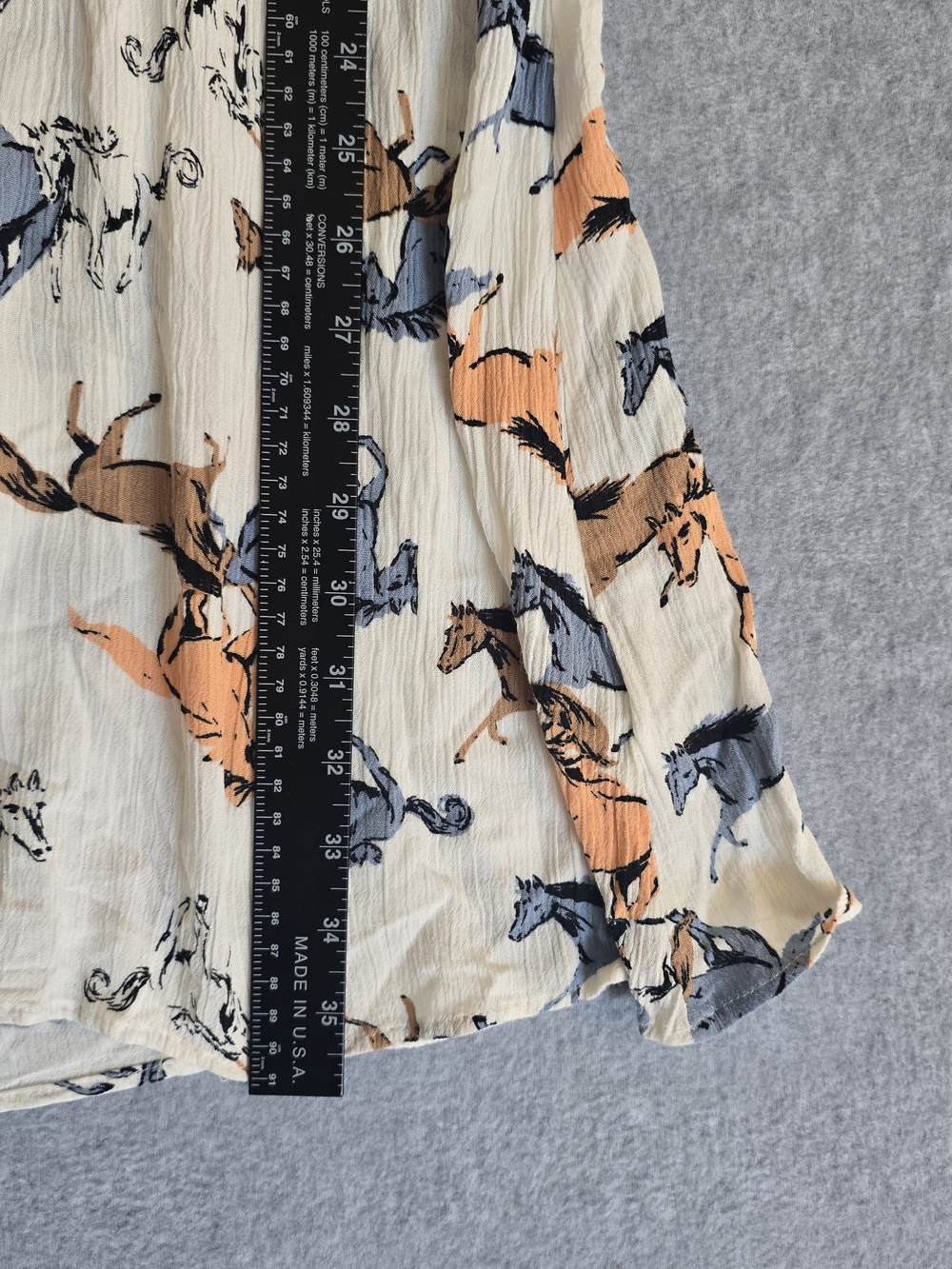 ModCloth Horse Print Equestrian Fit & Flare Dress M - Picture 8 of 10
